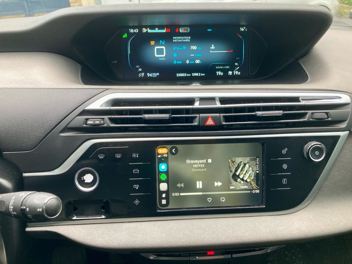 Rendu client CarPlay sur écran d’origine