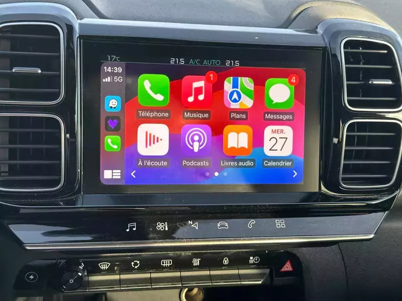 Rendu client CarPlay sur écran d’origine