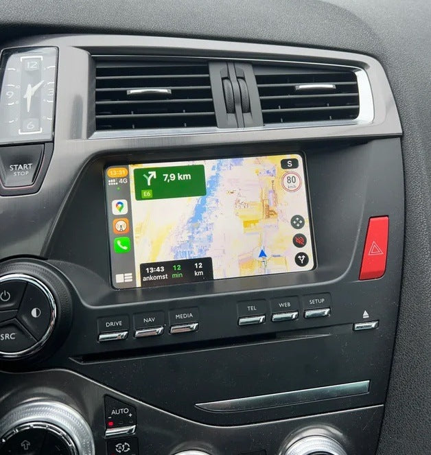 Rendu client CarPlay sur écran d’origine