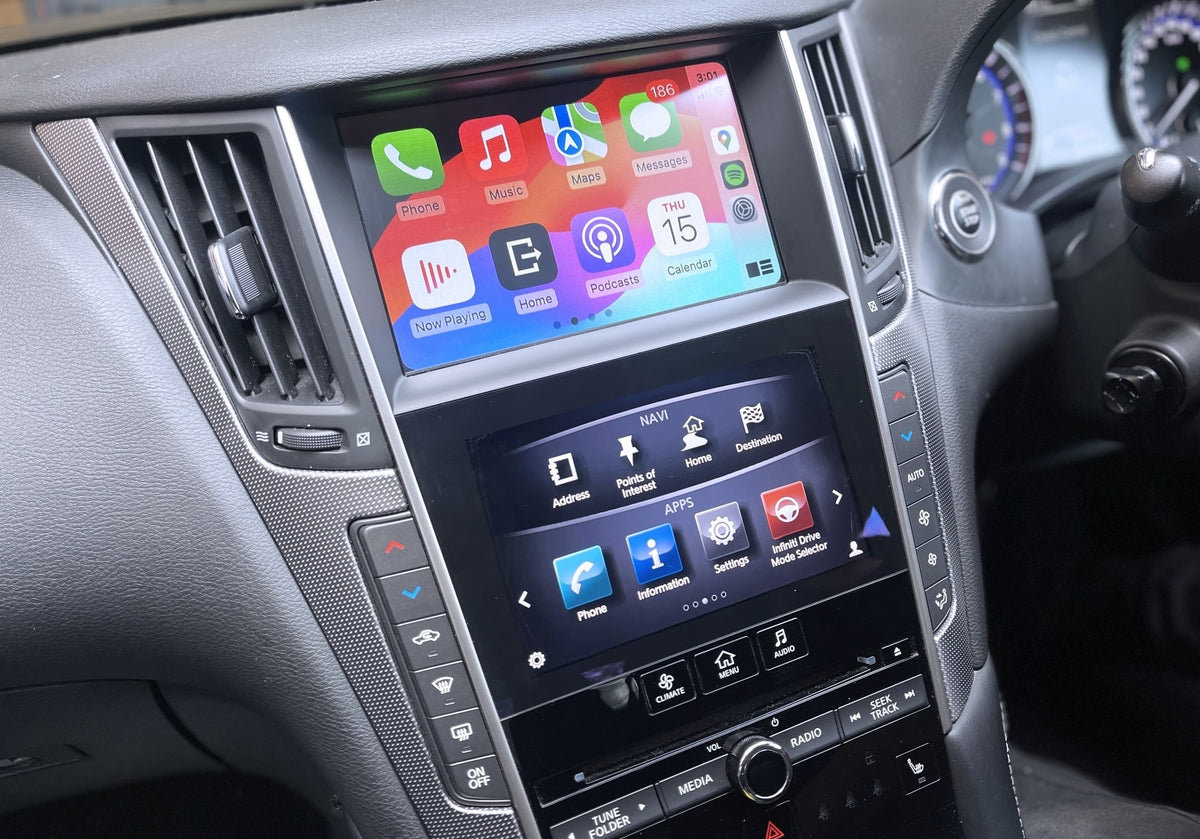 Rendu client CarPlay sur écran d’origine