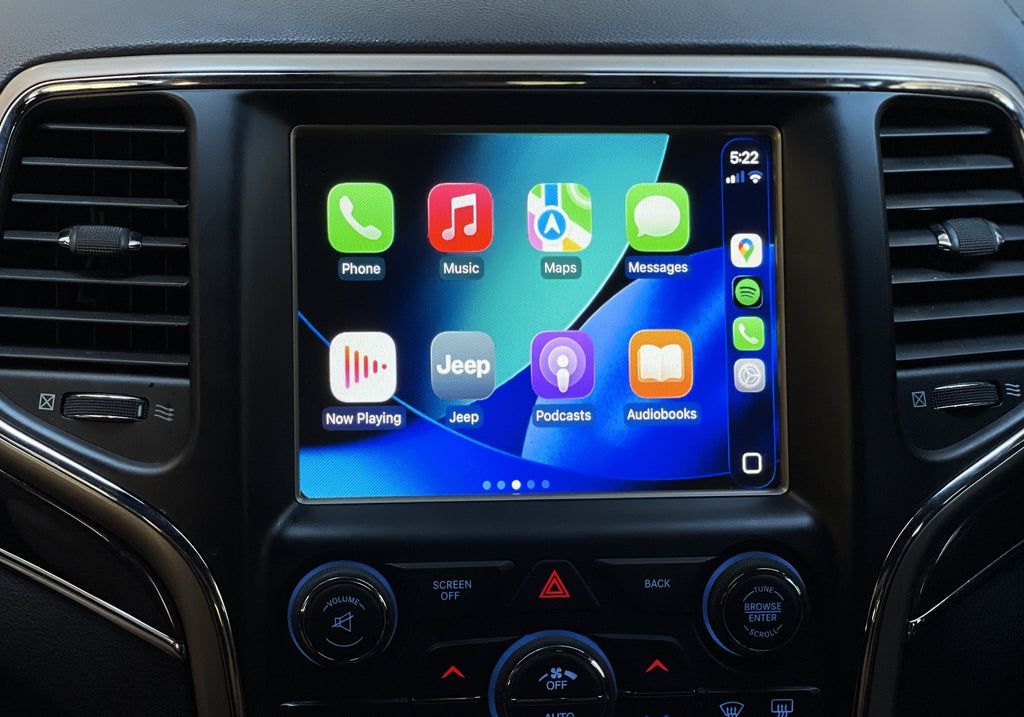 Rendu client CarPlay sur écran d’origine
