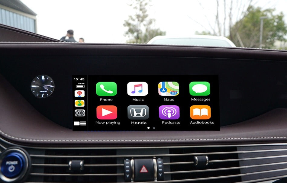 Rendu client CarPlay sur écran d’origine