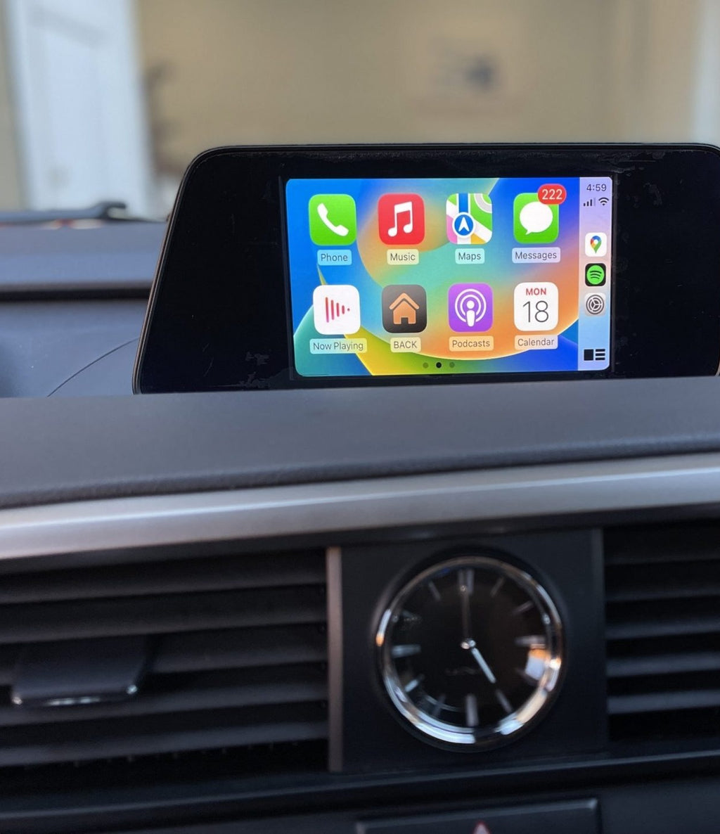 Rendu client CarPlay sur écran d’origine
