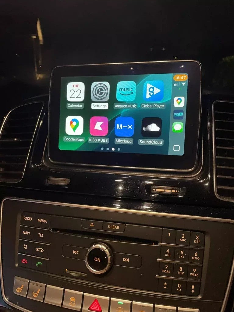 Rendu client CarPlay sur écran d’origine