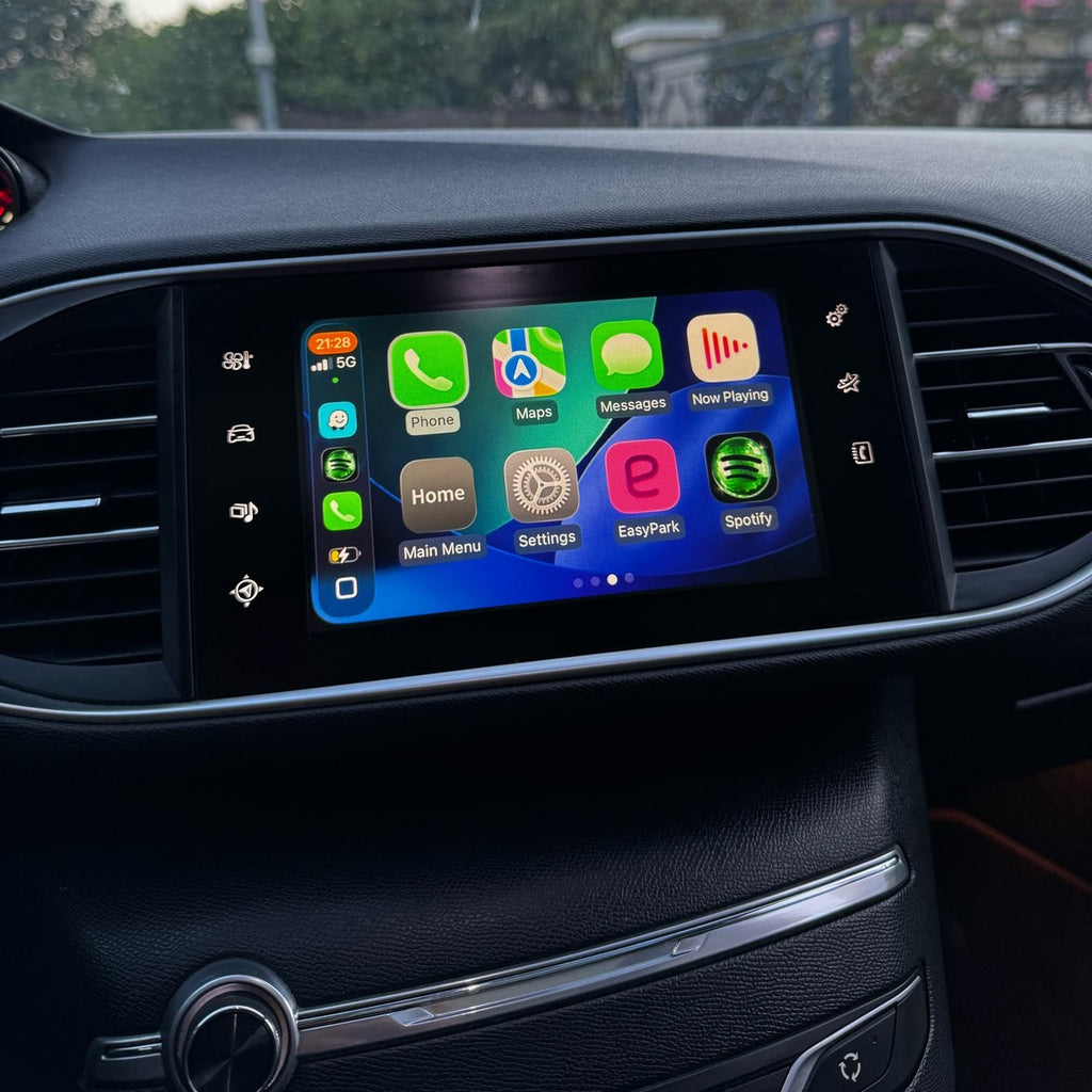 Rendu client CarPlay sur écran d’origine