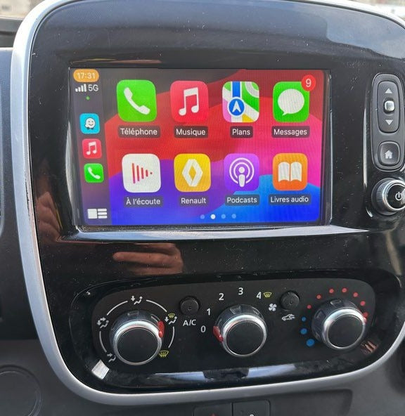 Rendu client CarPlay sur écran d’origine
